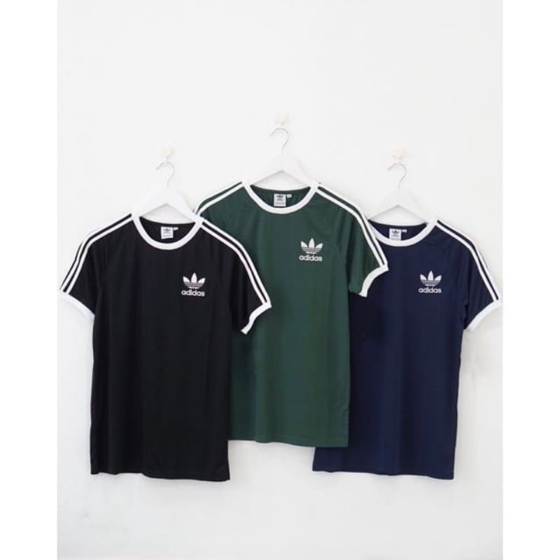 Kaos Adidas 3Foil - Stripes jersey Tee