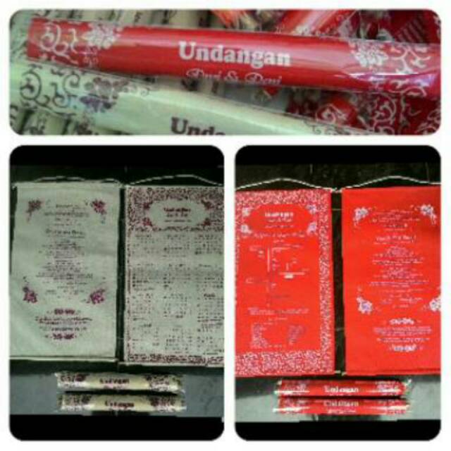 

Souvenir pernikahan/undangan pernikahan kalender