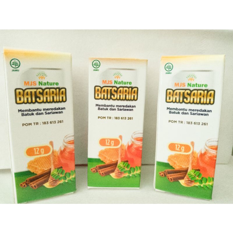 BATSARIA HERBAL OBAT BATUK DAN SARIAWAN