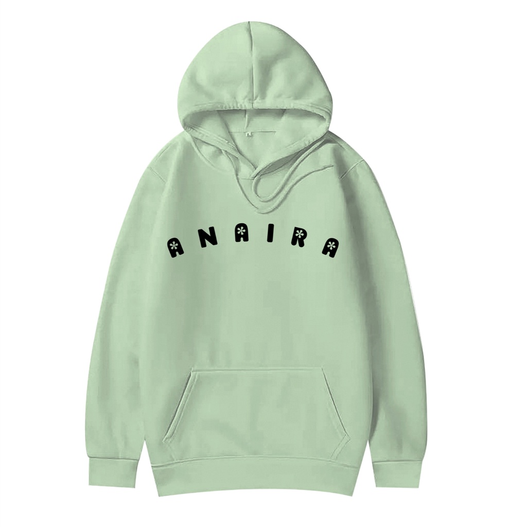 ANAIRA LOGO FLOWER HOODIE JUMPER Size M-XXL