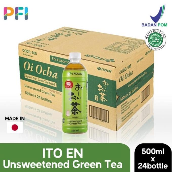 

[COD] Ito En Oi ocha Green Tea 500ml - 1 Dus/Karton [COD]