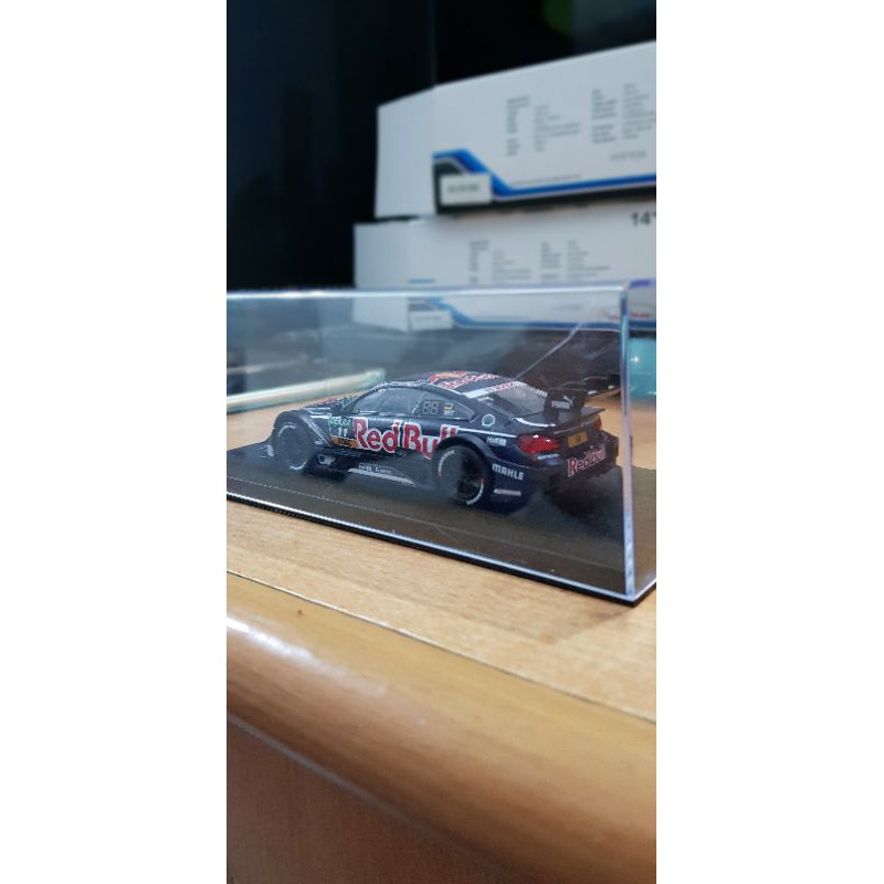 diecast bmw m4 dtm series black red bulls