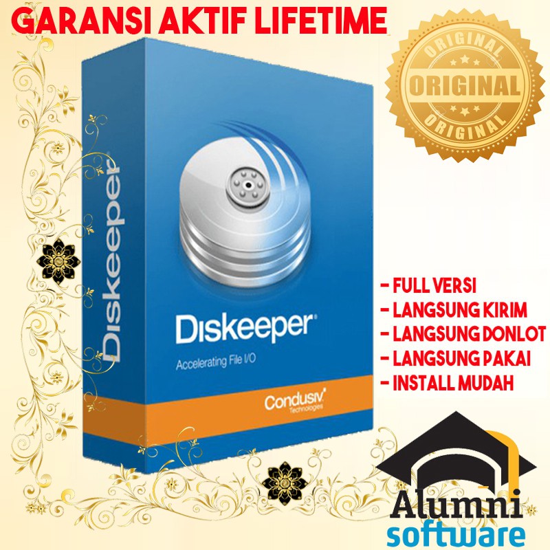 [FULL VERSION] Diskeeper 18 Professional Software - GARANSI AKTIVASI