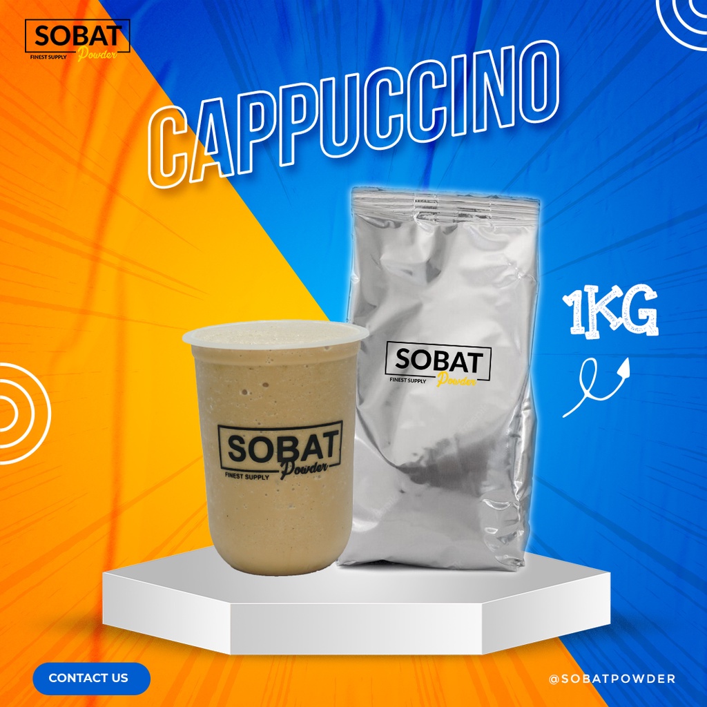 

Cappucino Powder Premium 1 kg | serbuk minuman