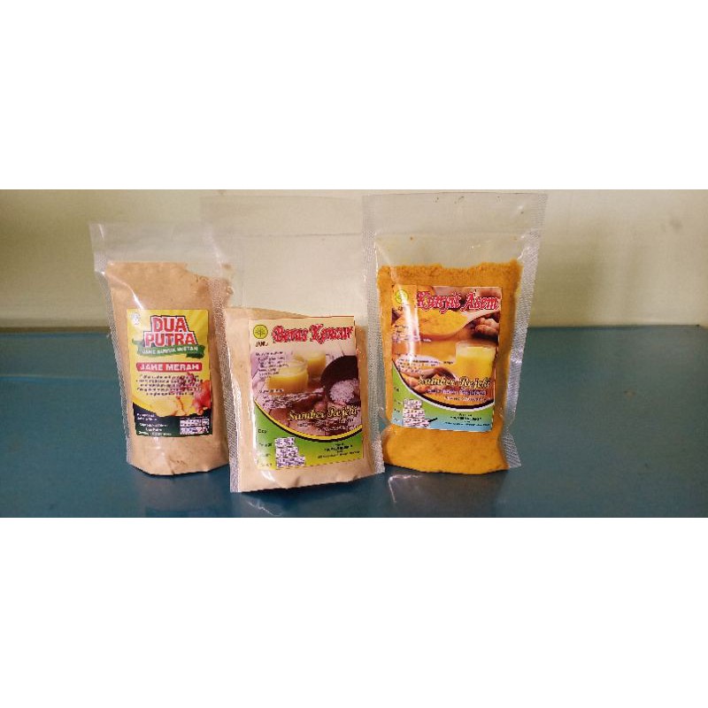 

jamu beras kencur kunyit asem jahe merah 220gr