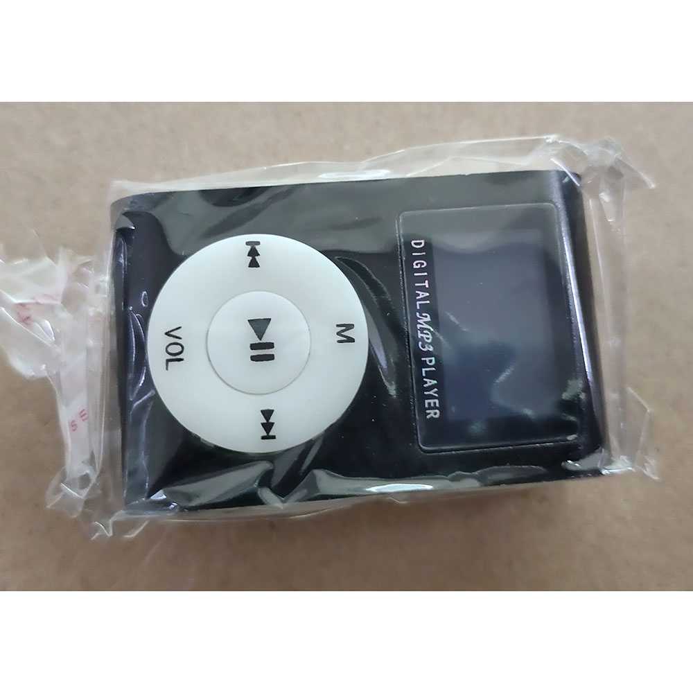 (100% BARANG ORI) ZUCZUG Pod MP3 Player TF Card dengan Klip &amp; LCD - ZC10