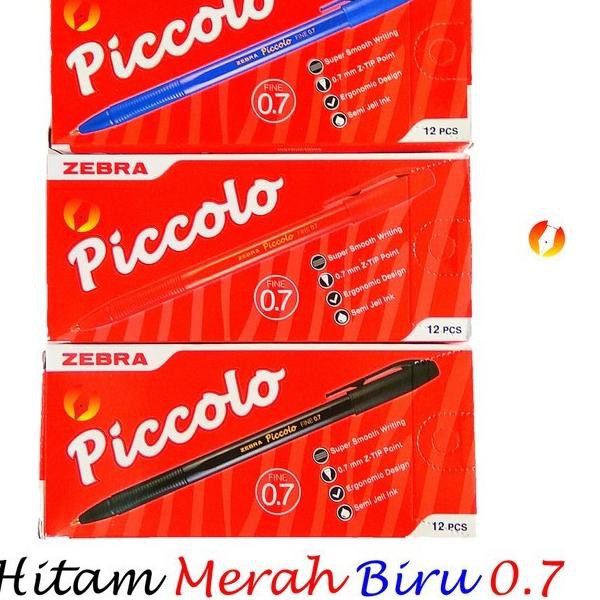 

☛ ZEBRA PULPEN BALLPOINT PICCOLO (LUSIN) - Hitam ➽