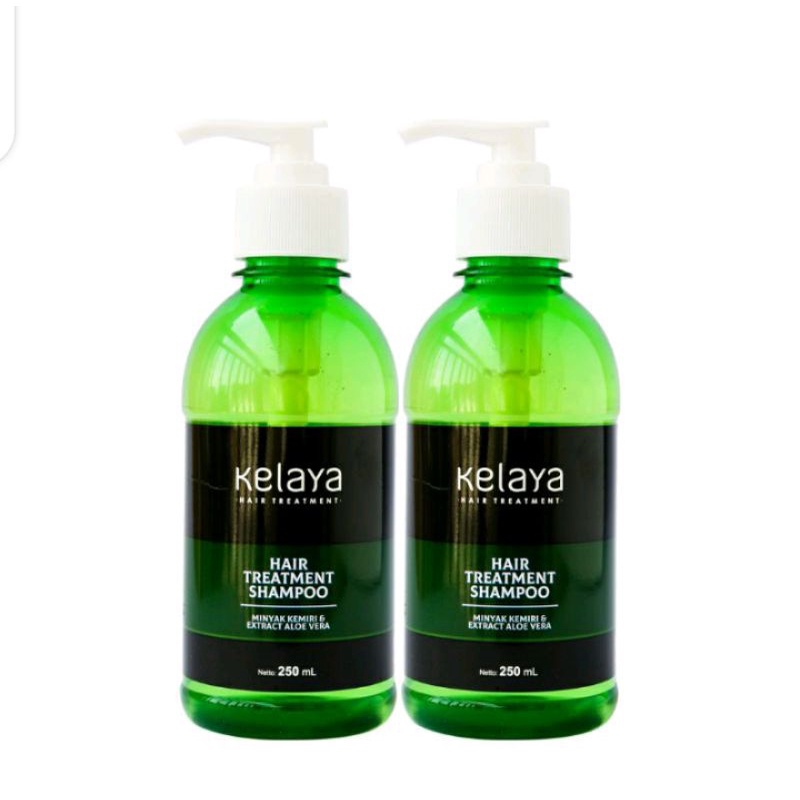 KELAYA SHAMPOO HAIR TREATMENT/PROMO BELI 2/SHAMPO ANTI RONTOK SHAMPOO RAMBUT RONTOK-2 BOTOL