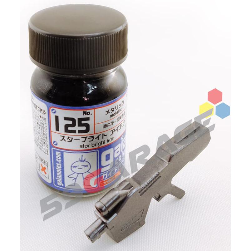 GAIA PAINT  GA 125 - STAR BRIGHT IRON - Gundam model kit paint