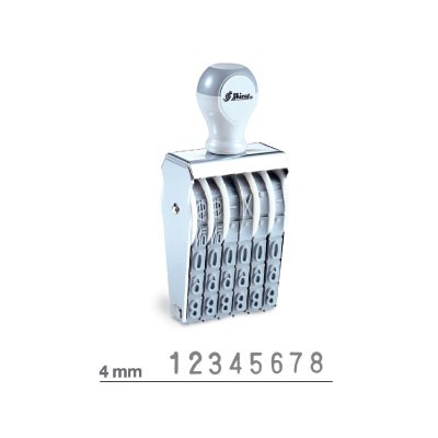 

[SHINY] 4MM NUMBERING STAMP MANUAL