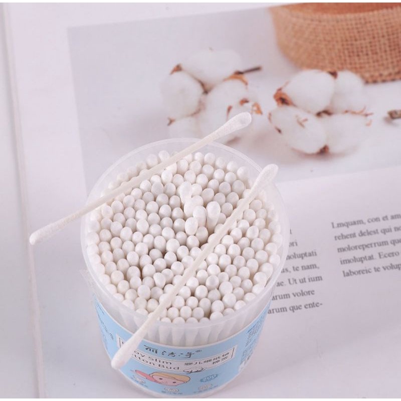 Cotton buds Tabung Isi 100 / Korek Kuping Dewasa