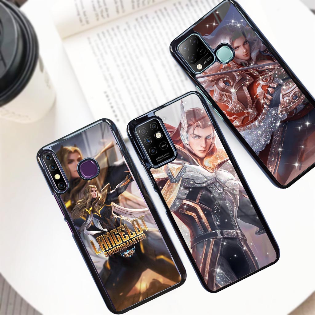 (F46) Case glossy Infinix Smart 4 5 S5 Hot 8 9 10 11 PLAY 10S Note 7 8 10 Pro - Casing Hp ML Mobile 