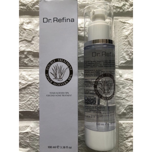 Dr.REFINA DOUBLE TREATMENT TONER ALOEVERA 98%