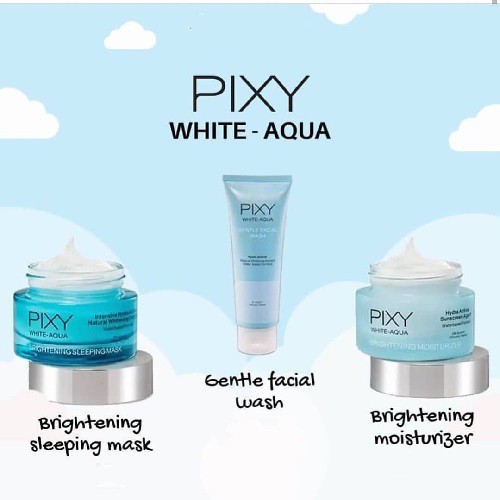 Ningrum Pembersih Wajah Pixy White Aqua Gentle Facial Wash - 8028