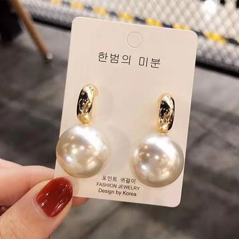 Anting Mutiara Gaya Korea Untuk Wanita