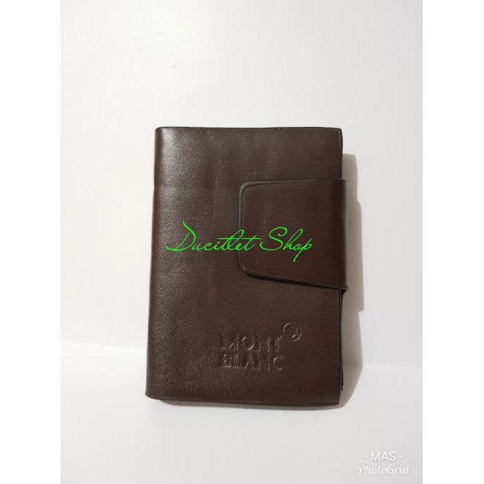 Dompet/Wallet Kartu Kredit/Nama/Atm Kulit Mont Blanc