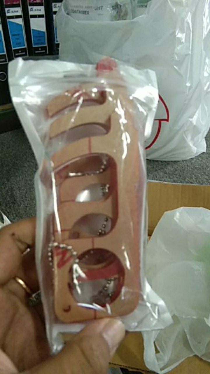 Corona Finger Costom Nama