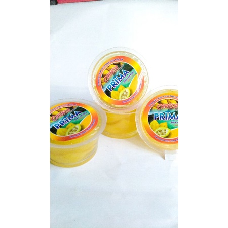 

Manisan CARICA PRIMA khas Dataran Tinggi Dieng 1 dus isi 6 cup berat 125g/cup
