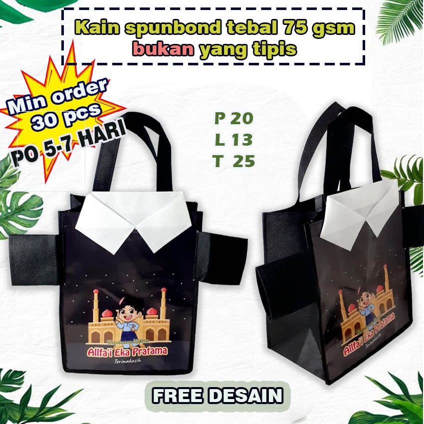 

Tas Souvenir Khitan Model Baju Unik