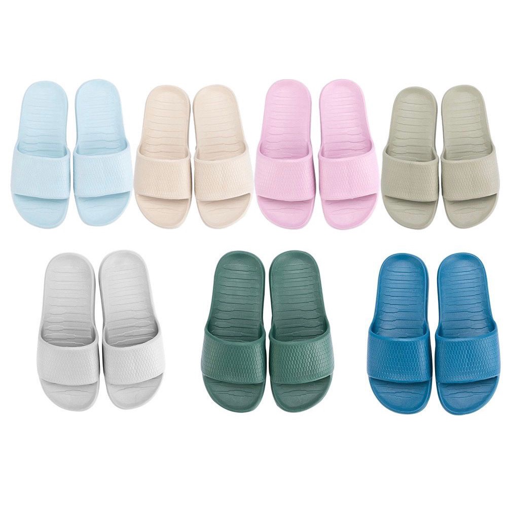Sandal Rumah Berkualitas  ANYA Sandal Kamar Mandi Berbahan Empuk Sandal Karet Couple Polos 973