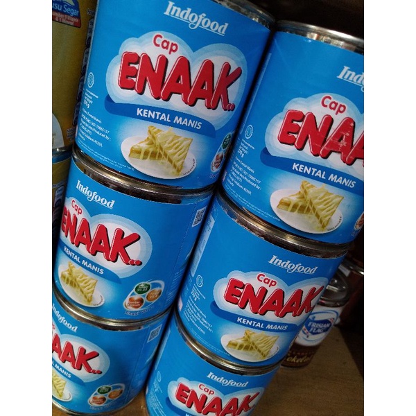 

susu kaleng cap enak putih