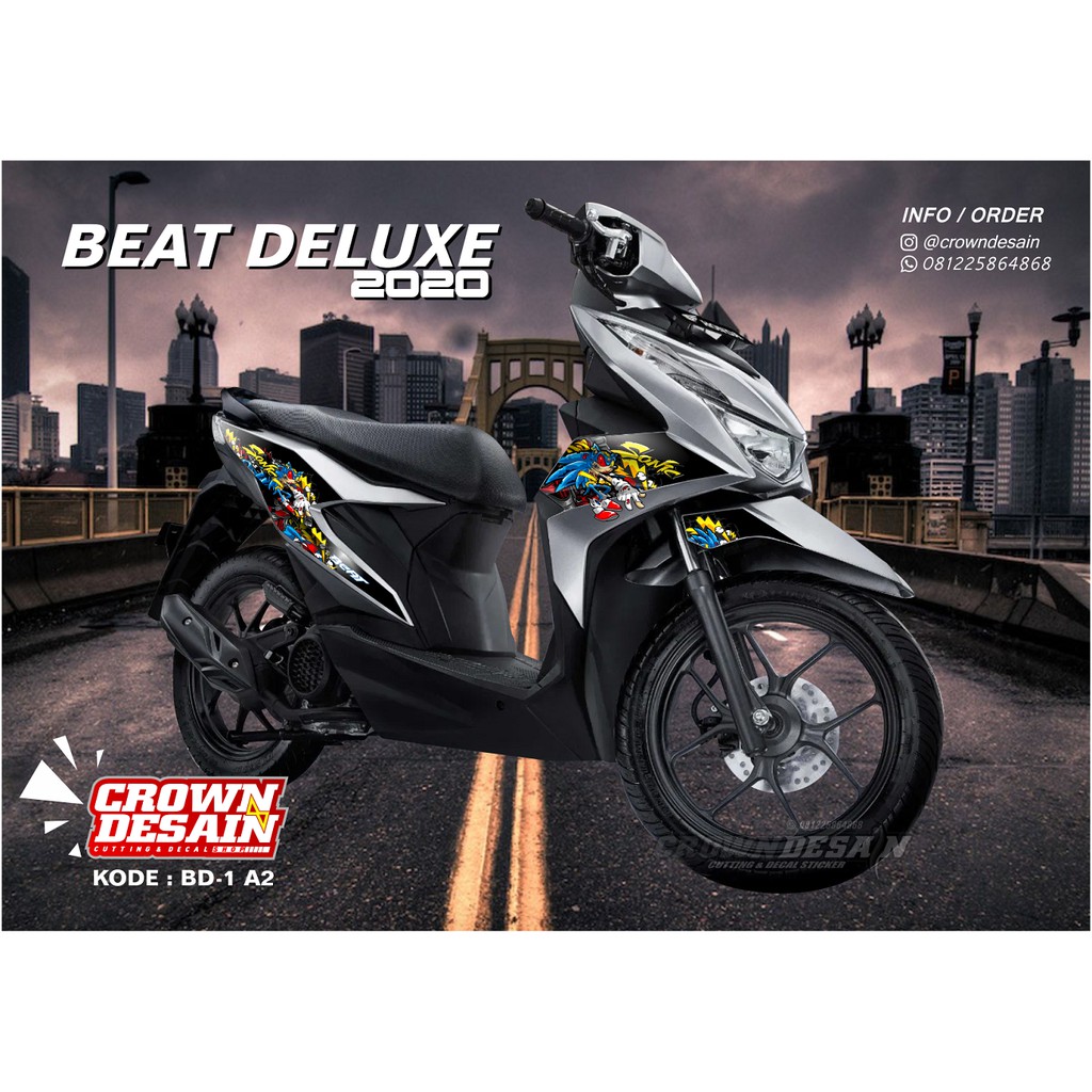 STRIPING BEAT DELUXE 2020 STICKER STRIPING HONDA BEAT DELUXE 2020 AKSESORIS MOTOR Shopee Indonesia