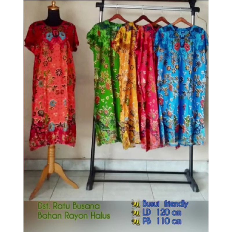 daster batik ibu kancing daster ratu busana baju hamil busui oleh oleh jogja solo pekalongan