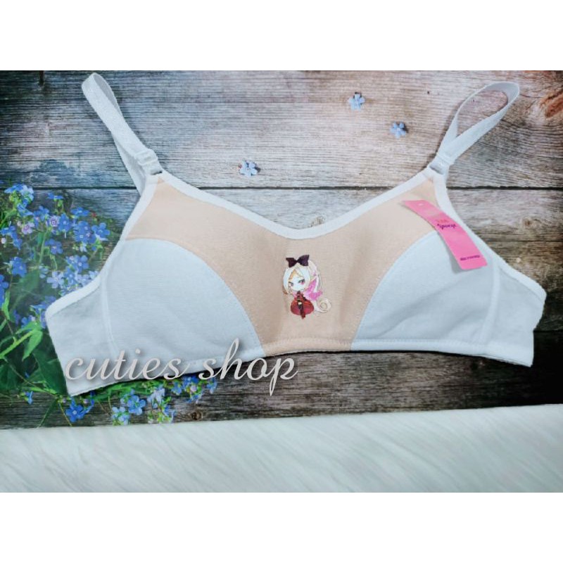 Bra Pelajar - sporty bra - bahan katun - cup kecil