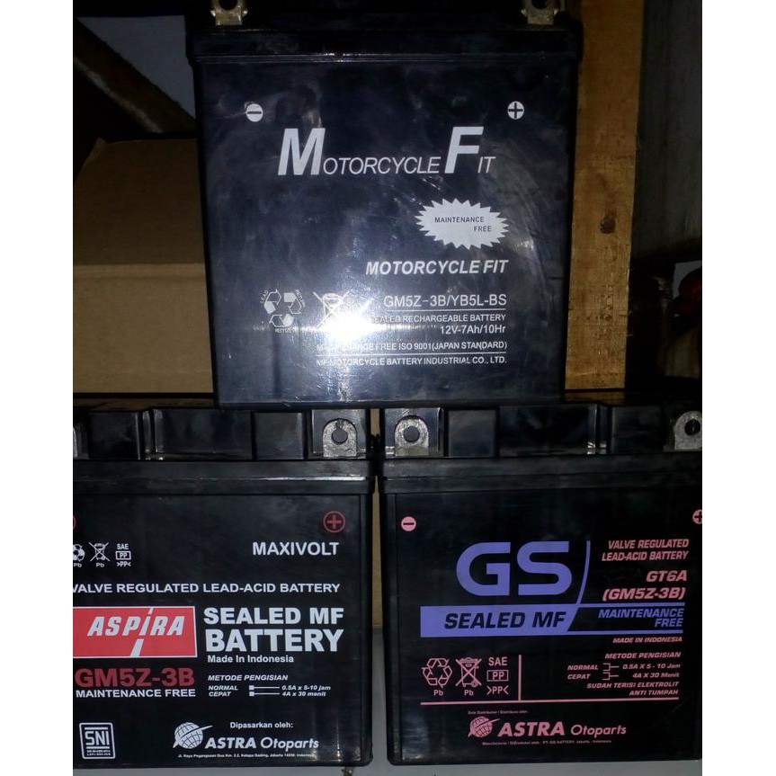 Termurah Laris Aki Motor Seken Berkualitas Buat Motor Vario Dan Satria Fu Fast Grab