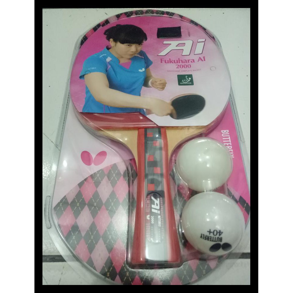 Bad/Bet Pingpong Butterfly Original Ai Fukuhara 2000 Free Ongkir