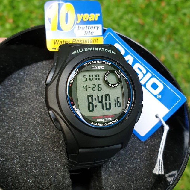 JAM TANGAN CASIO F-200W-1ADF ORIGINAL