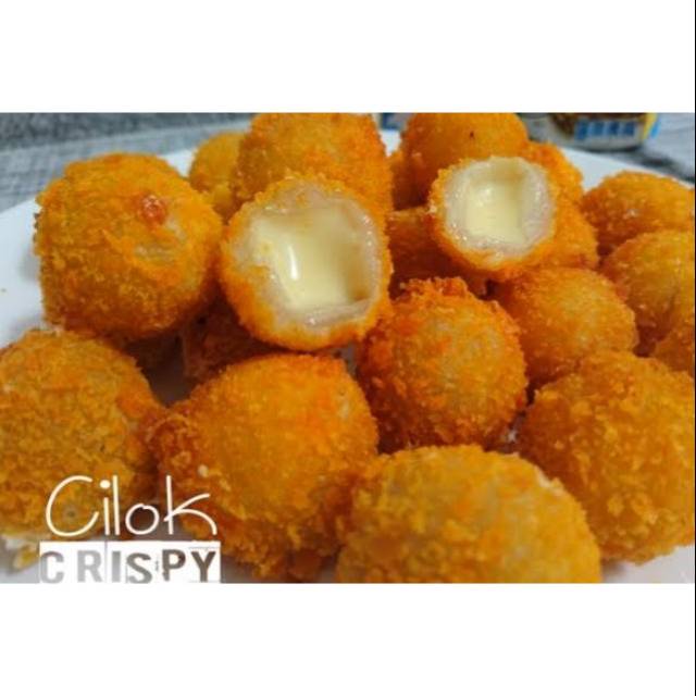 

Cilok crispy isi keju melted