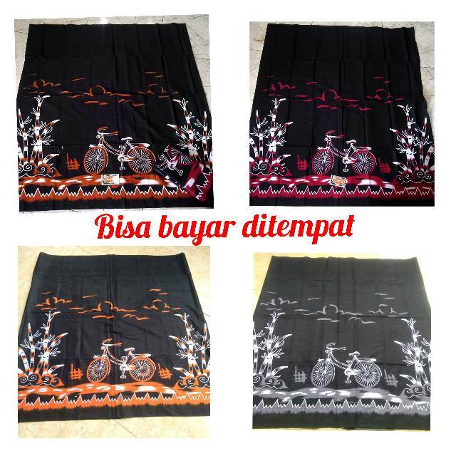 SARUNG BATIK MOTIF KUBUS PAGAR ALAM TEROMPAH/GROSIR SARUNG BATIK