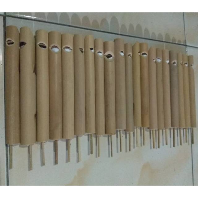 (BISA COD) 1 SET PELUIT BAMBU BUNYI CUIT-CUIT BURUNG ISI 20 PCS MAINAN ANAK TRADISIONAL SOUVENIR
