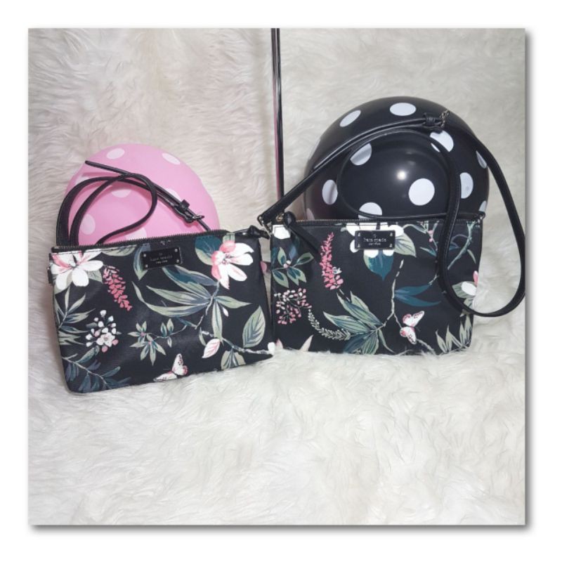 Tas Kate Spade Botanical Crossbody Nylon