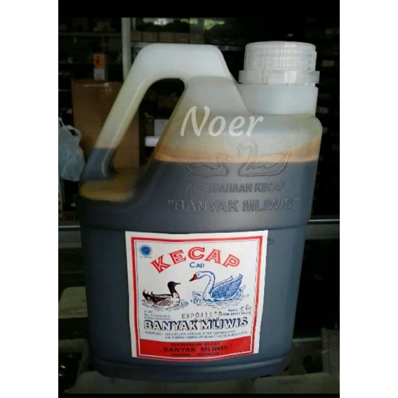

Kecap manis Cap Banyak MLIWIS - 3KG