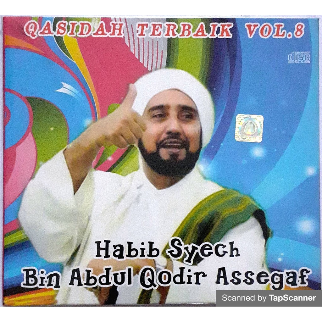 Qasidah Terbaik Vol.8 Habib Syech Bin Abdul Qodir Assegaf | CD Original