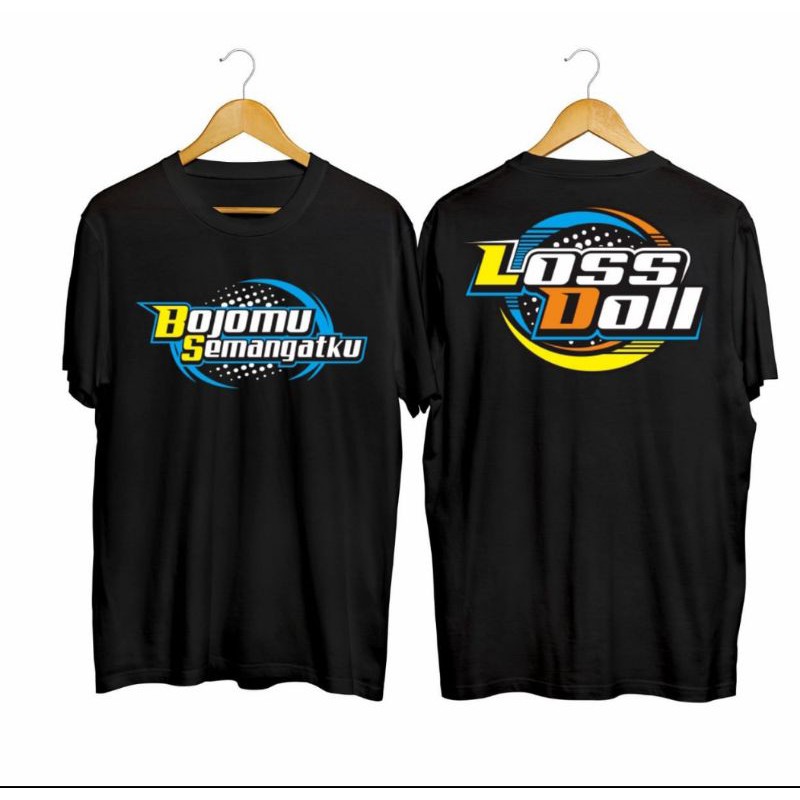LOSS DOLL BULAT HITAM/KAOS DISTRO/KAOS MURAH
