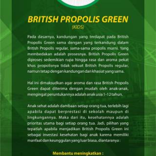 Jual British Propolis Kids  Suplemen Daya Tahan Tubuh