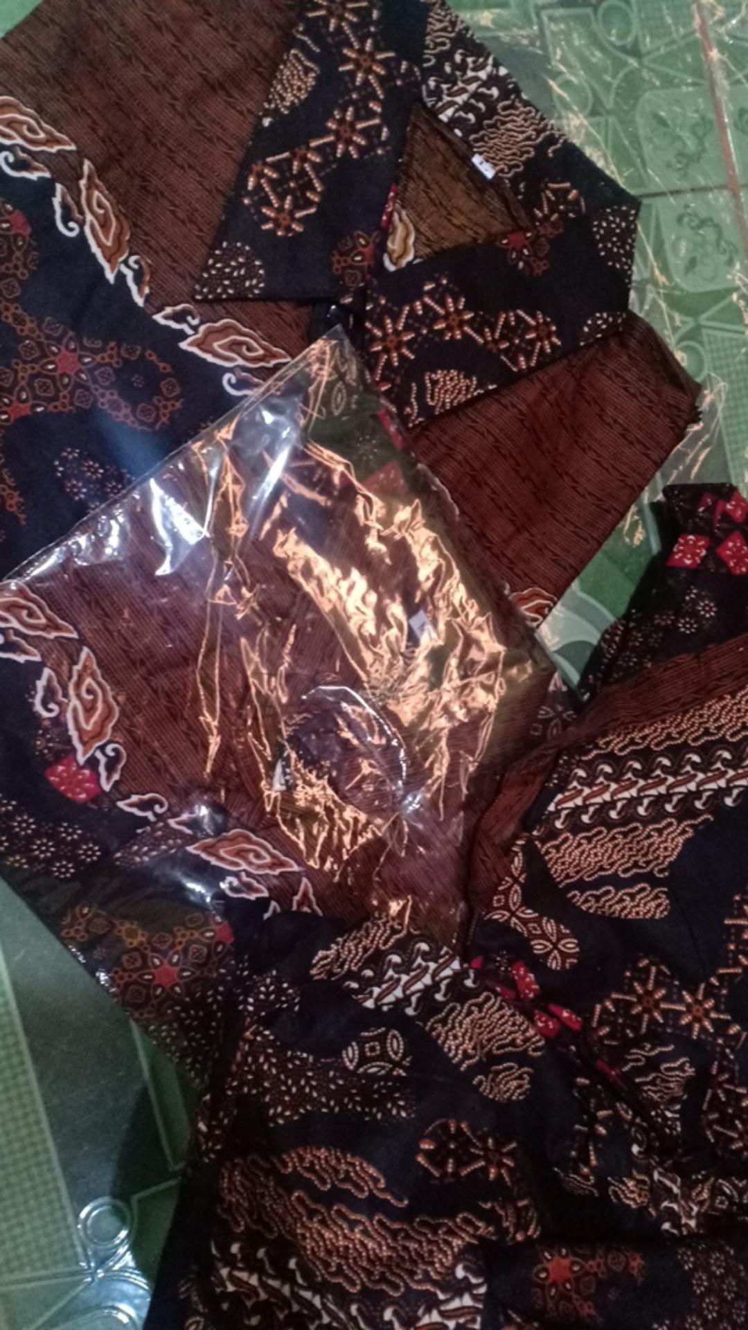 Couple Batik Ayah Ibu Anak Motif Semar Jagad Kids Fashion Terlengkap