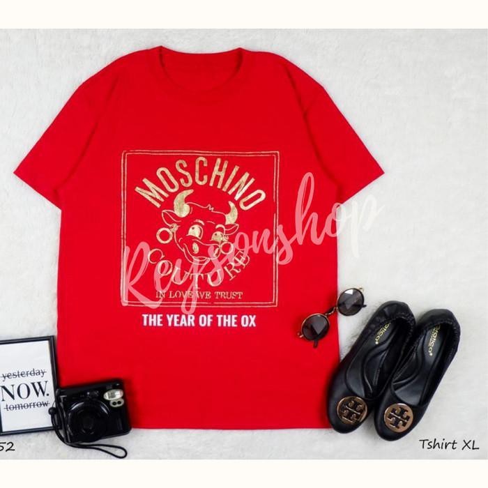 fikashop000 Kaos Wanita Imlek Atasan Wanita Imlek Baju Imlek