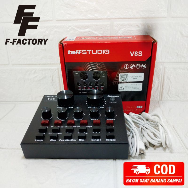 Original Taffstudio Soundcard V8s