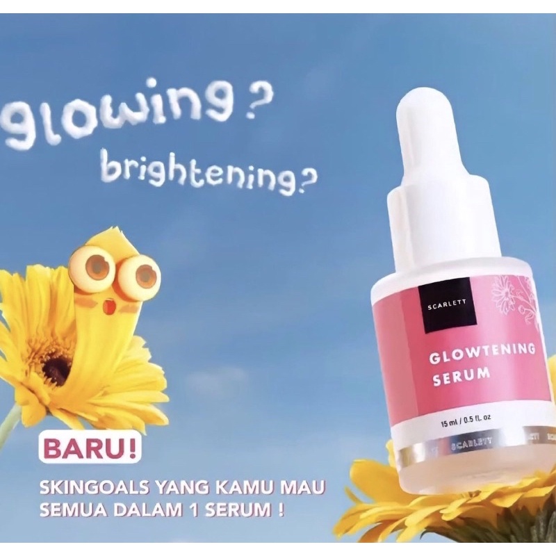 Jual Glowtening Serum Scarlett | Shopee Indonesia