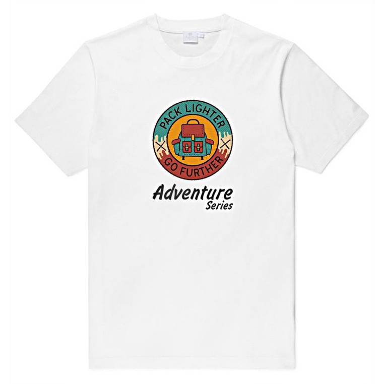 Kaos Gunung Pria Baju Outdoor Pendaki Wanita COD