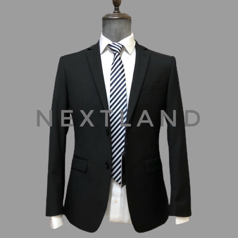 NEXTLAND REGULAR FIT JAS HITAM ATASAN JAS FORMAL KANTOR