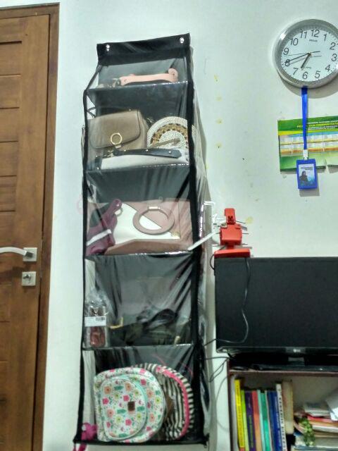 Rak Gantung Set 3in1 Polos Resleting