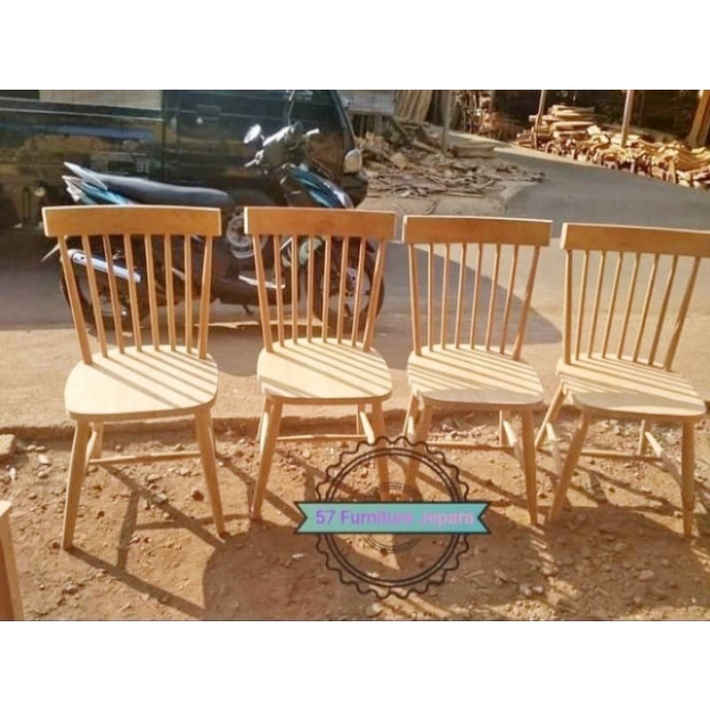 Kursi Makan Kayu Jati - Kursi Makan Minimalis Modern - Mentahan