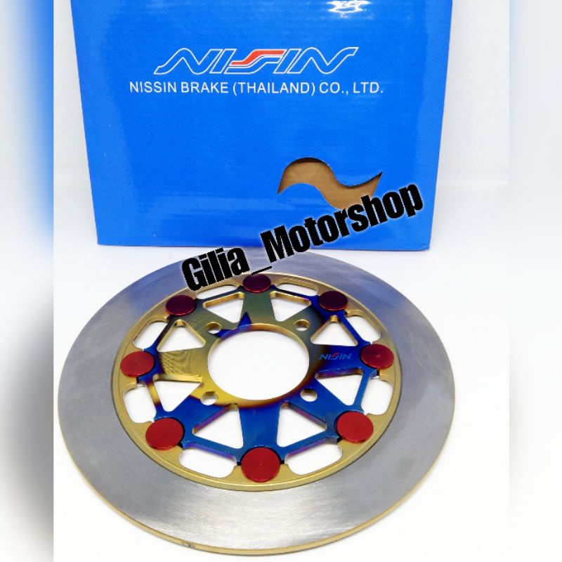 Piringan Standar Disc Chrome Jupiter-Mx Nissin Original Import 8 ring Diameter 22cm