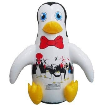 Mainan Tinju Pinguin Madagastar Besar/Mainan Tinju Pinguin Madagastar/ Pinguin Madagastar Goyang