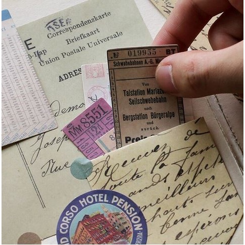 Renaissance Vintage Journal Kit - Jurnal Kit Versi Renaissance (40pcs)